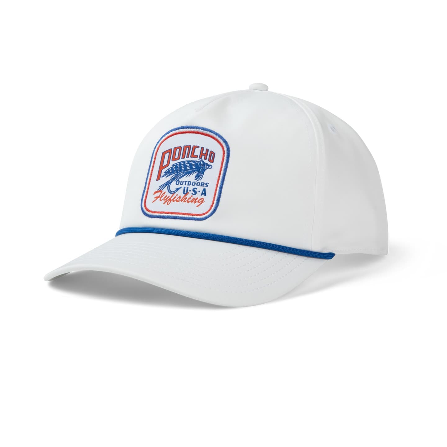 White Fly Fishing Hat