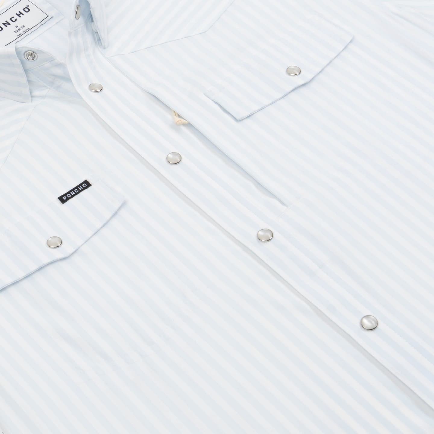 Baby Blue Vertical Stripe