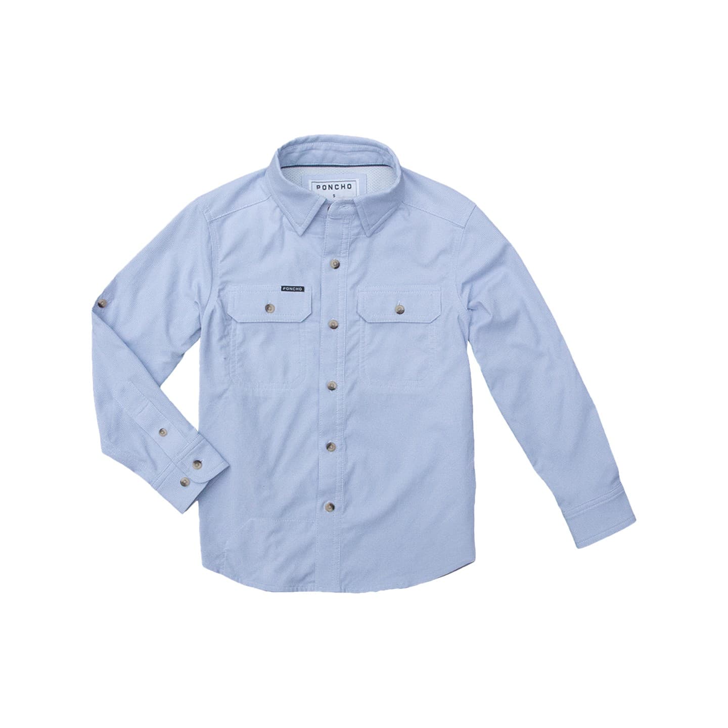 Blue microcheck