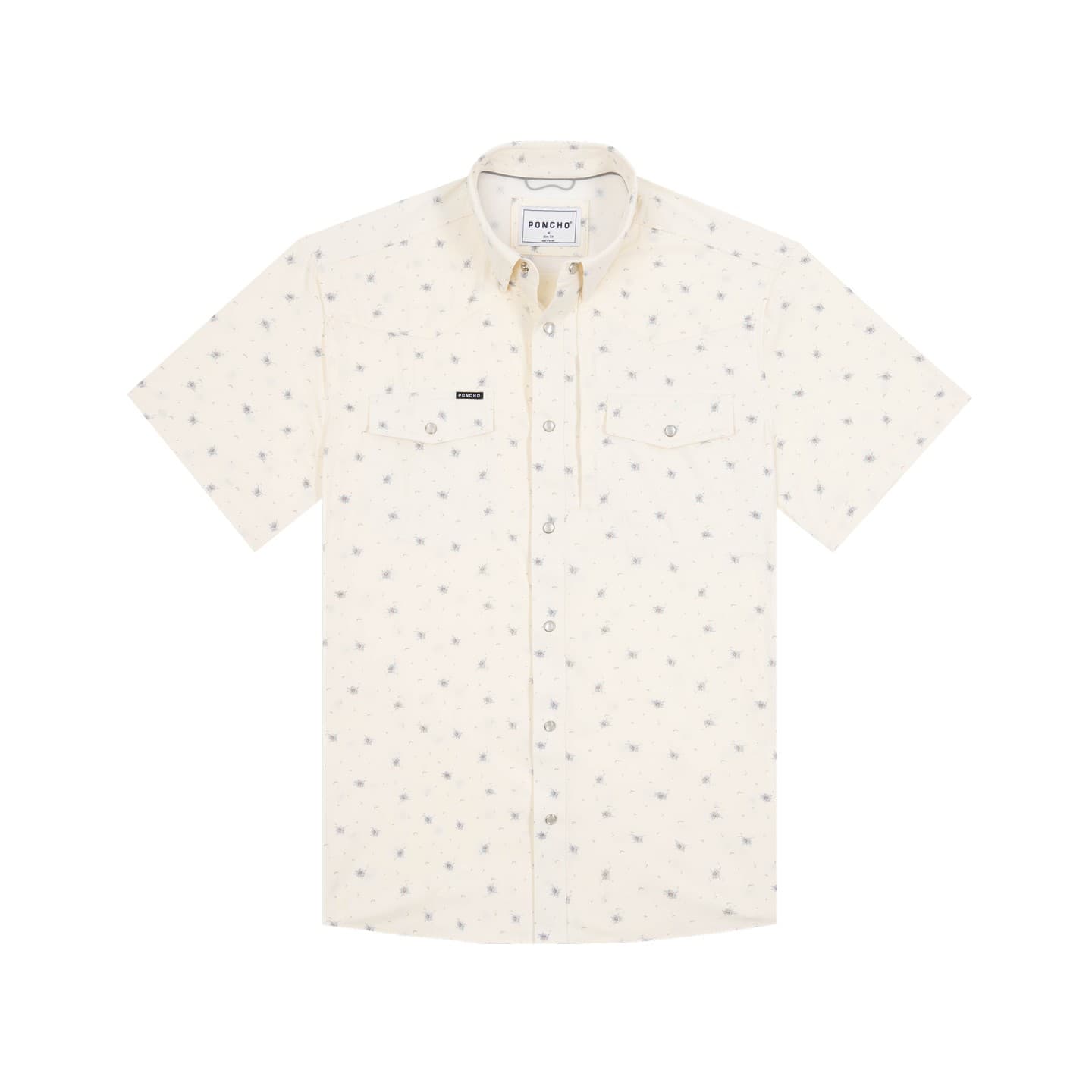 Floral Print on Off-White