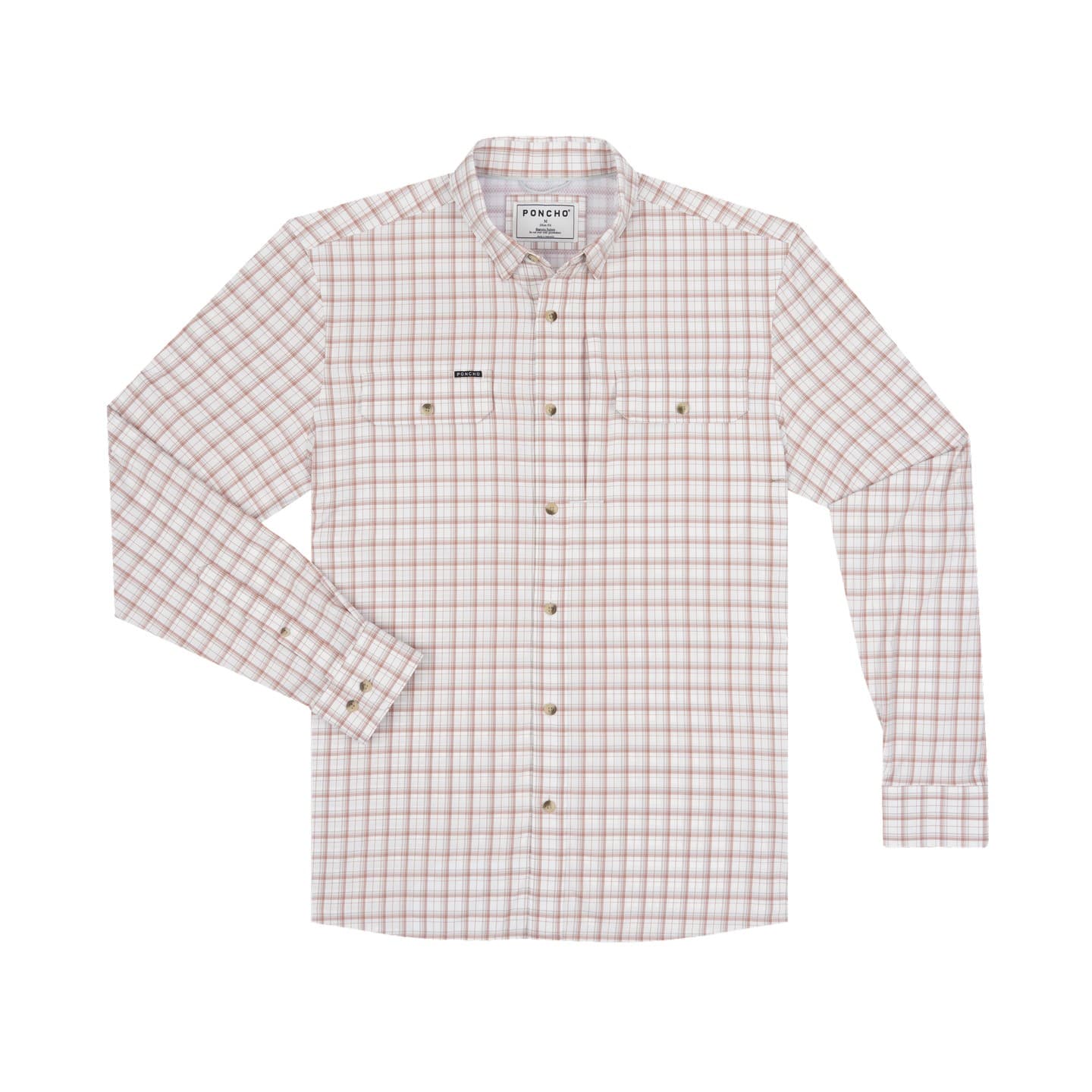 Maroon Aqua White Plaid