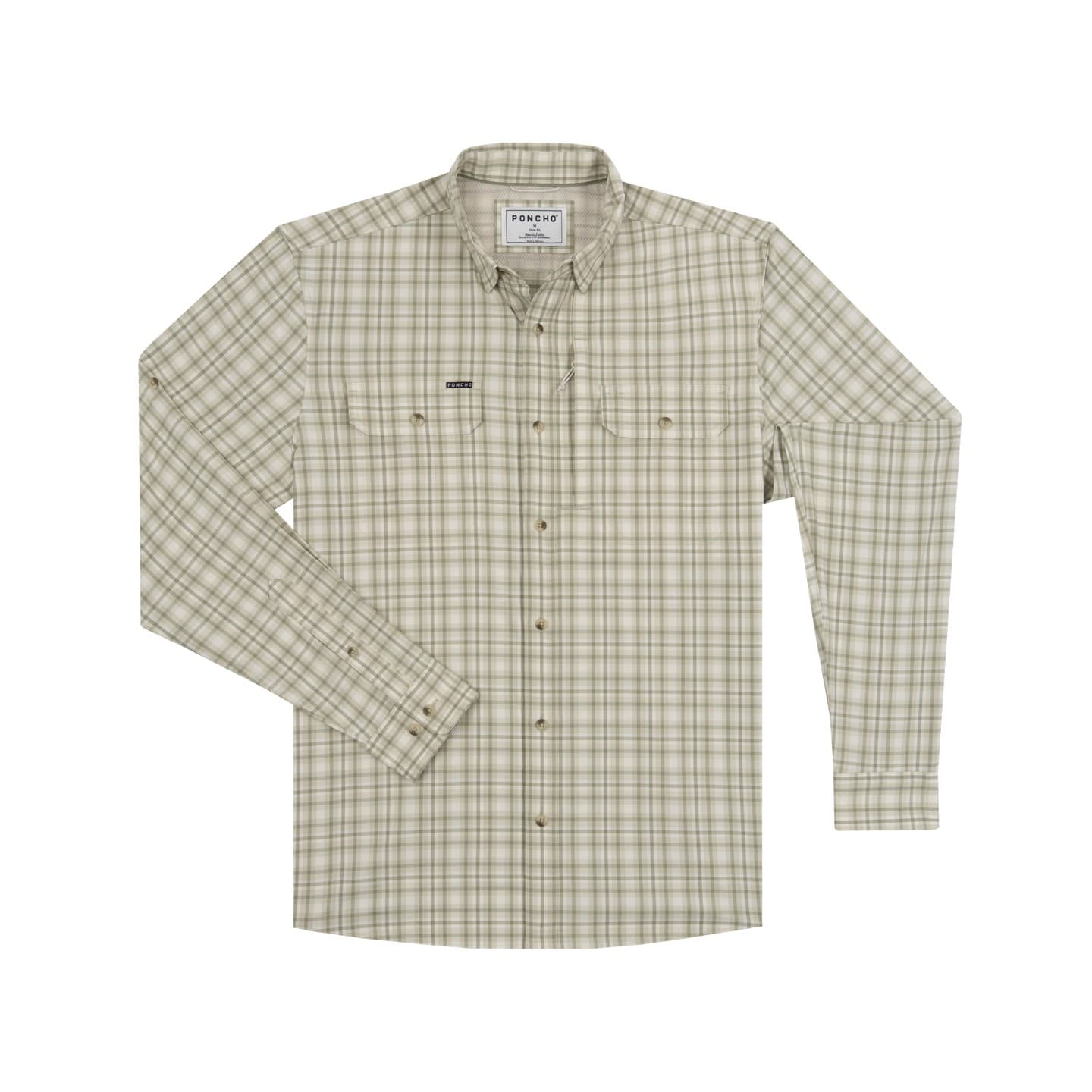Green and Tan Plaid